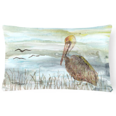 Watercolor clearance lumbar pillow